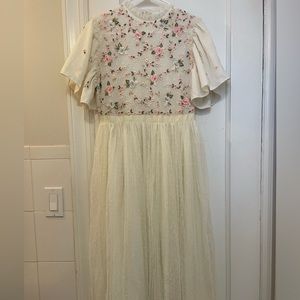 Ivy City White floral dress